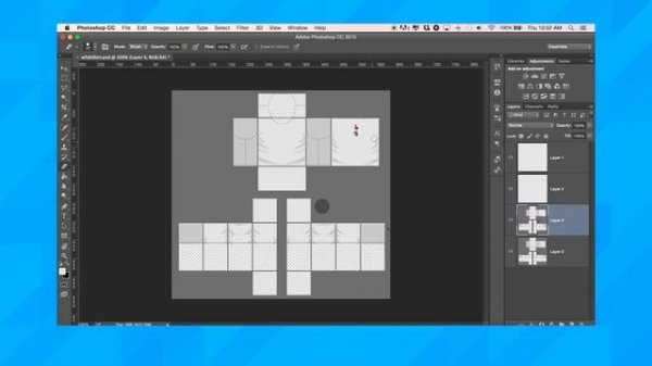 ROBLOX Create and Play Tutorial - How to Make a Shirt