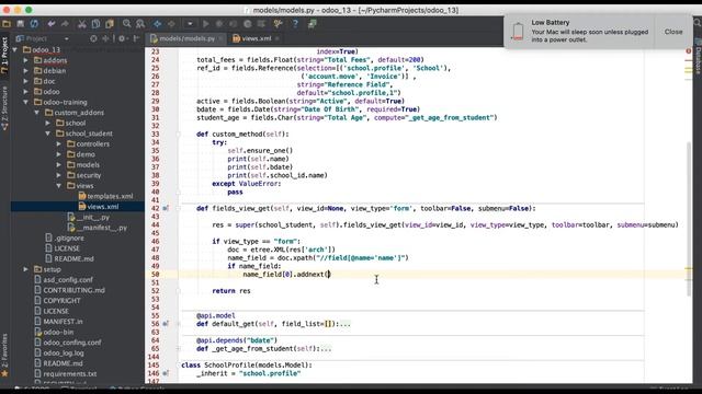 How to use fields_view_get method in Odoo | Odoo ORM Methods смотреть онлайн