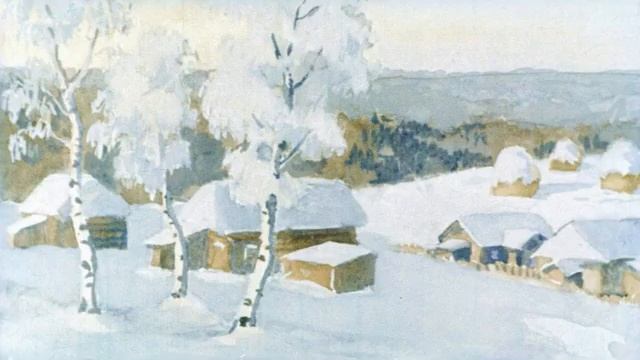 Стихотворение "Первый снег", Бунин И.А. смотреть онлайн