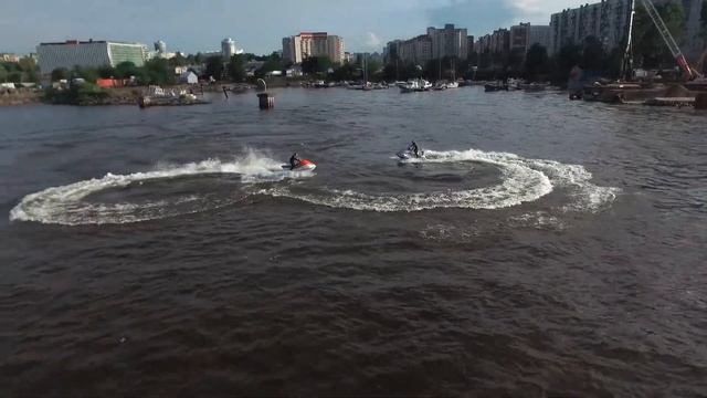 Видеосъемка с коптера , прокат гидроциклов gidriki.ru смотреть онлайн