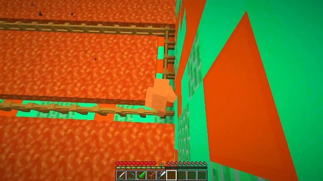I found the BIGGEST BED in Minecraft! BIG EMERALD GIRL ON BIGGEST BED! смотреть онлайн