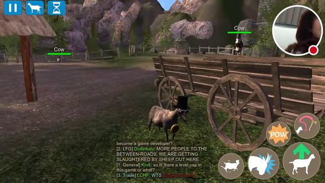 How to get to the land of the cows goat simulator mmo смотреть онлайн