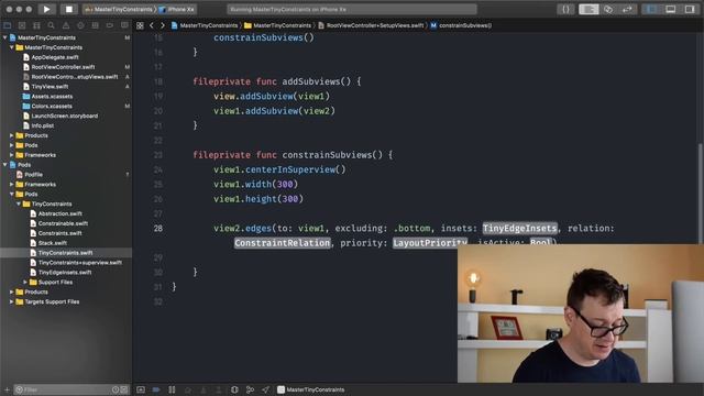TinyConstraints | AutoLayout Made Easy (part 1) | Swift 5, iOS 12, Xcode 10 смотреть онлайн