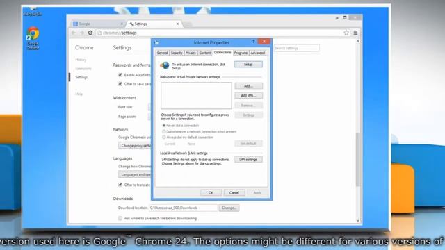 Resolving Proxy in Google™ Chrome on Windows® 8 PC смотреть онлайн