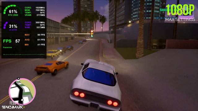 GTA Vice City: The Definitive Edition - RTX 2060 + i7 4770 | Max Settings Tested смотреть онлайн