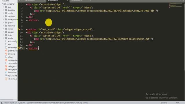 Setup Html Template Laravel Newsportal || Newsportal Full Project || Laravel10 || Laravel Project смотреть онлайн