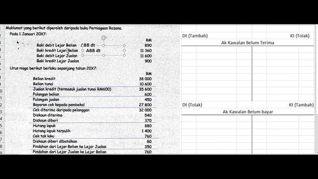 Bab 5 Lejar (Ak Kawalan) Tingkatan 4 Prinsip Perakaunan |Trial Class| смотреть онлайн