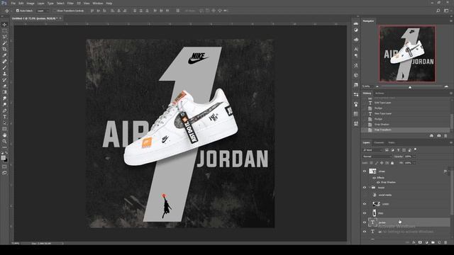 طريقة عمل تصميم إعلان على برنامج الفوتوشوب | Photoshop Tutorials | Social media Design | 258 смотреть онлайн
