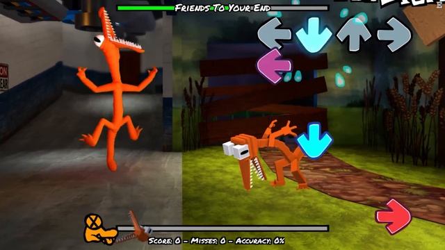 Friday Night Funkin' VS Rainbow Friends | Minecraft (Roblox) (FNF Mod) смотреть онлайн