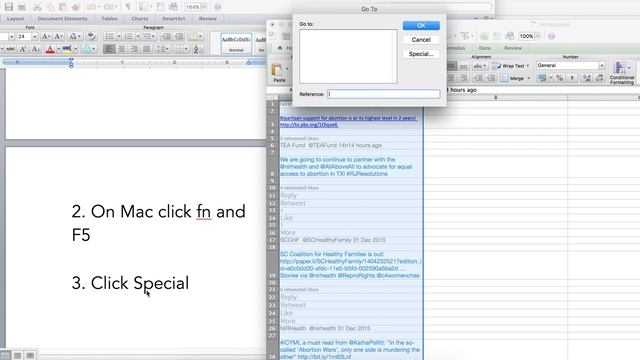 Deleting blank/empty spaces in Excel смотреть онлайн