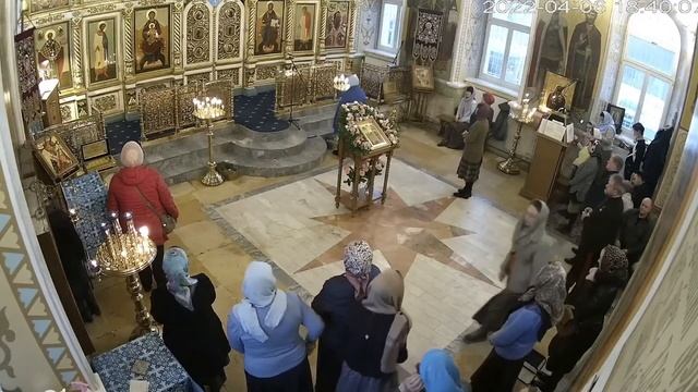 06.04.2022 года. Всенощное бдение в канун Благовещения Пресвятой Богородицы. Прямая трансляция смотреть онлайн
