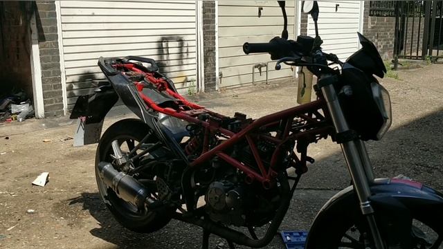 ksr moto, grs 125, gear linkage fabrication, more smoke? next steps? смотреть онлайн