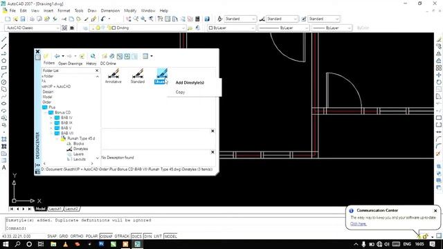 #10 RUMAH TYPE 45 @ AUTOCAD 2007 (2D CLASSIC) смотреть онлайн