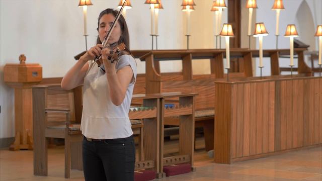 Katerina Nazarova | J.S. Bach - Sarabande from Violin Partita No.2 in D minor BWV 1004 смотреть онлайн