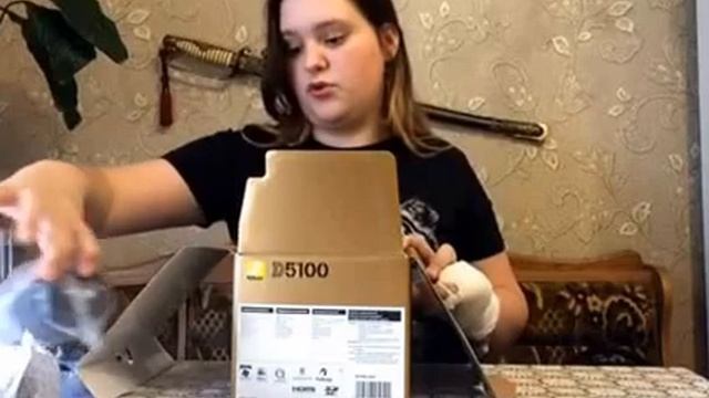 Распаковка: Nikon d5100 kit 18-55mm VR смотреть онлайн