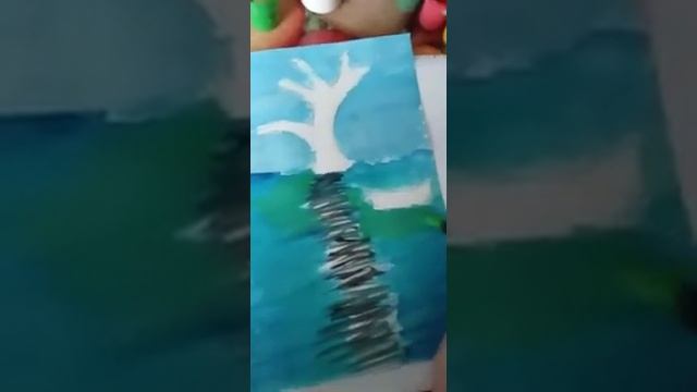 Рисуем ,,Летний пейзаж" смотреть онлайн