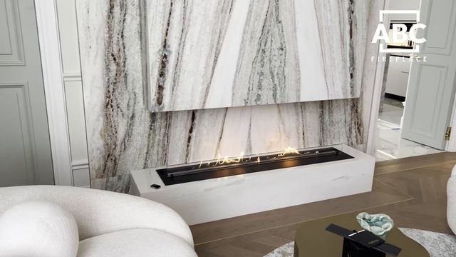Автоматический биокамин ABC FIREPLACE в интерьере смотреть онлайн