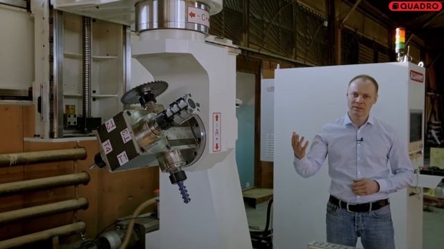 Обзор пятиосевого обрабатывающего центра QUADRO модели TEOS