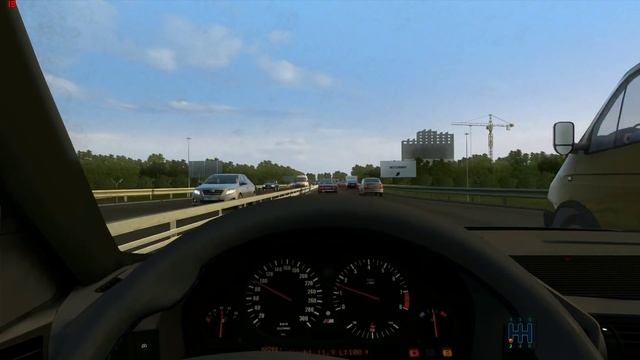 City Car Driving 1.2.5 - BMW M5 E34 - [ HD 1080p ] смотреть онлайн