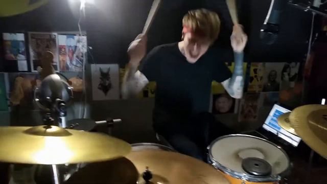 The Flying Baby - Trun Romance DRUM COVER (Shaytanov) смотреть онлайн