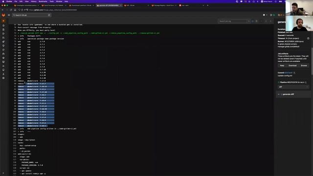 Importing NPM packages to GitLab with a CI pipeline смотреть онлайн