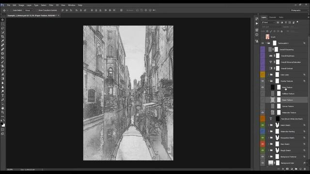 TechnicalArt 2 Photoshop Effect | Adobe Photoshop Tutorial