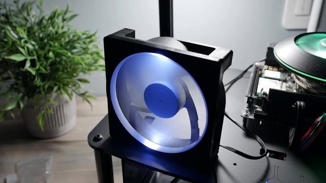 EZDIY RGB Fan Grill, can't cook on it though смотреть онлайн