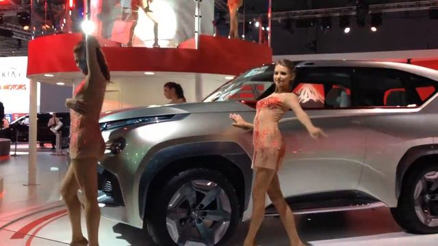 ММАС 2014 стенд Mitsubishi Девушки смотреть онлайн