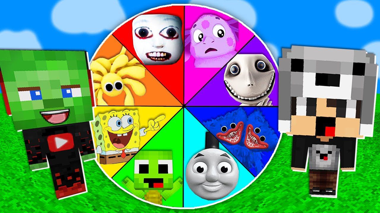 ЗОМБАК НАШЕЛ КОЛЕСО ФОРТУНЫ В МАЙНКРАФТ смотреть онлайн