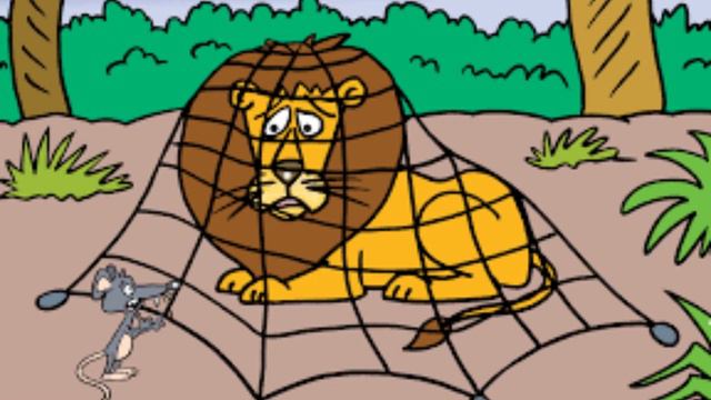 Fables De La Fontaine: Le Lion Et La Surir. #learnfrench #moralstories #motivational смотреть онлайн
