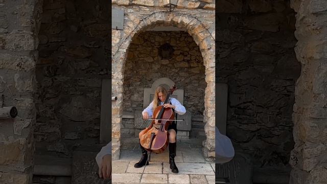 Wednesday Adams - Paint in Black cello cover смотреть онлайн