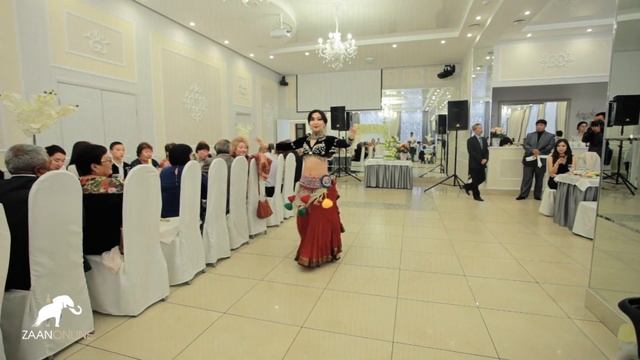 Калмыцкая свадьба. Танцевальный подарок от подруги мамы. Восточный танец на канале ZaanOnline смотреть онлайн