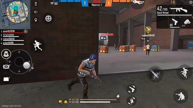 free fire clash squad gameplay | random player op gameplay | Take And Gaming смотреть онлайн