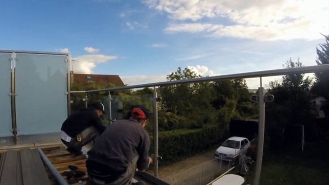 Garde-Corps Verre et Brise Vue posé par inoxdesign.fr смотреть онлайн