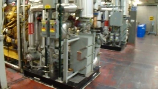 Power Plant at Amundsen-Scott South Pole Station Antarctica