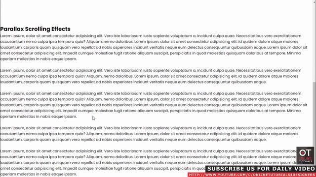 Parallax Scrolling Website | How to Make Animated Website using Html CSS & Javascript смотреть онлайн
