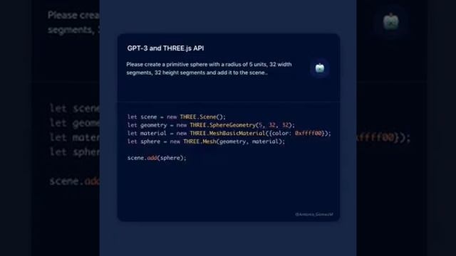 Generative code snippets for Three.js смотреть онлайн