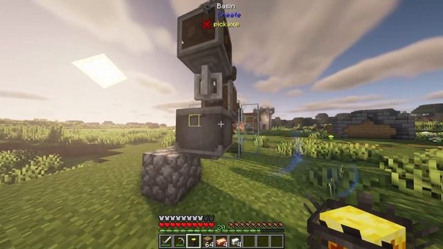 Minecraft Create Mod 0.3.2 Tutorial - How to Make Brass Ep 3 смотреть онлайн