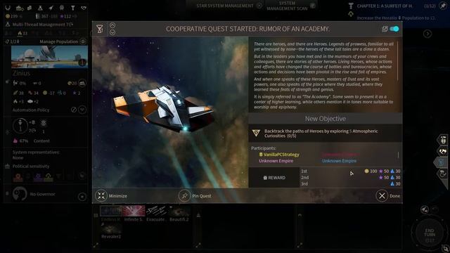 First Expansion : Endless Space 2 EP02 – I Am Horatio Hard Difficulty Walkthrough смотреть онлайн