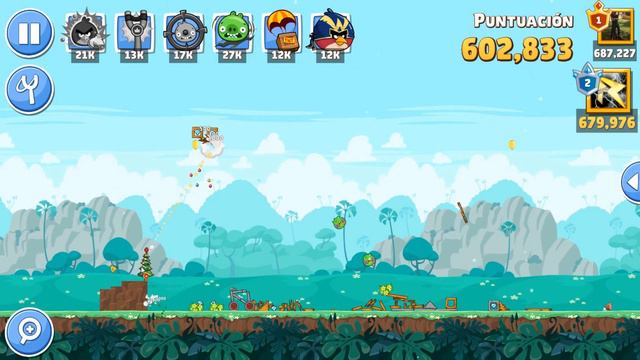 Angry Birds Friends All Levels Tournament 767 Highscore POWER-UP walkthrough смотреть онлайн