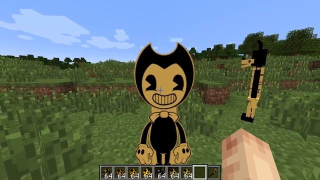Minecraft Bendy and The Ink Machine Mod! | Bendy, Boris, Alice Angel & More! | Modded Minigame смотреть онлайн