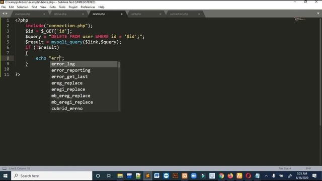 How to update\edit or delete record\data from MySql database using PHP | 2020 | Coding Gigs смотреть онлайн