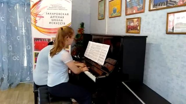 Баженова Даша, Перфилова О.Ю. "Анна-полька" И.Штраус. смотреть онлайн