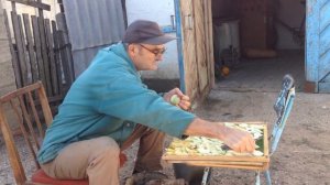 Самая простая и эффективная сушилка для овощей и фруктов своими руками.