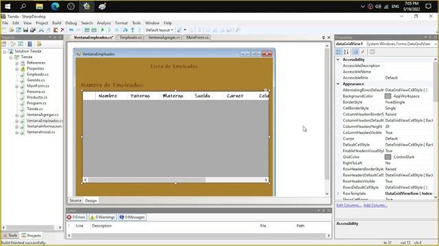 DataGridView | Mostrar, Editar, Borrar Datos смотреть онлайн