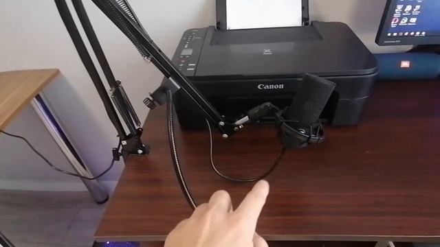 USB микрофон FIFINE K669B. Обзор микрофона фифайн К669Б. Бюджетный Микрофон для стрима. Стойка