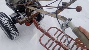 самодельный мотоблок на базе кпп урал