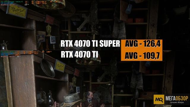 Red Dead Redemption 2: GeForce RTX 4070 Ti SUPER vs RTX 4070 Ti смотреть онлайн