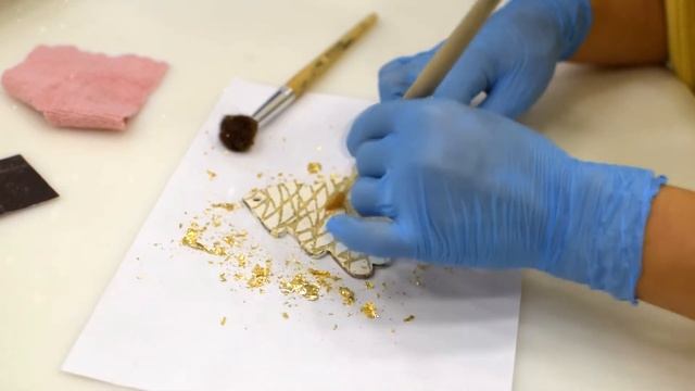 Авторские мастер-классы (техника золочения) смотреть онлайн