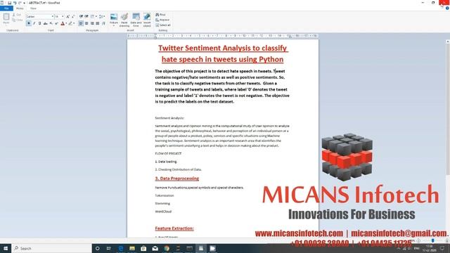 TWITTER SENTIMENT ANALYSIS TO CLASSIFY HATE SPEECH IN TWEETS PYTHON PROJECT смотреть онлайн